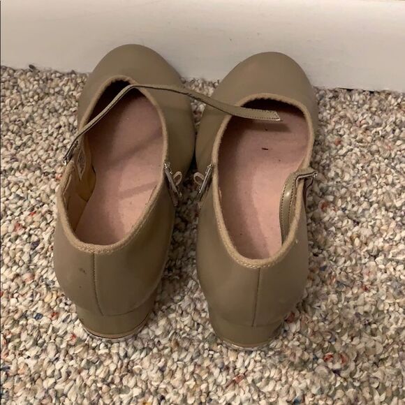 ✨👯‍♀️ Bloch Tan Buckle Tap Shoes – Gently Used, Great Sound, Size Up! Size 9 - Picture 6 of 6
